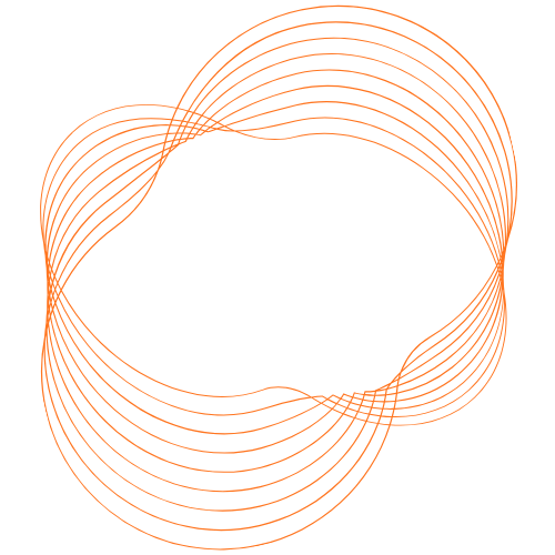 Decorative dynamic asset shape